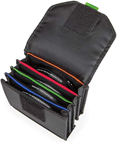 Think Tank MindShift Filter Nest Mini Storage and Protection Pouch for Round Camera Filters (up 82 mm), 4 Capacity - Image 3