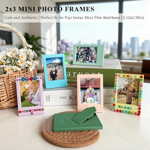 Picture Frames and Craft Gem Stickers for Polaroid Instax Mini Films - Image 3
