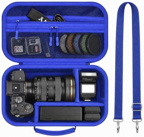 Camera Case for Canon EOS Rebel T7/R50/R100/for Sony a7iv/Mirrorless by Grapsa