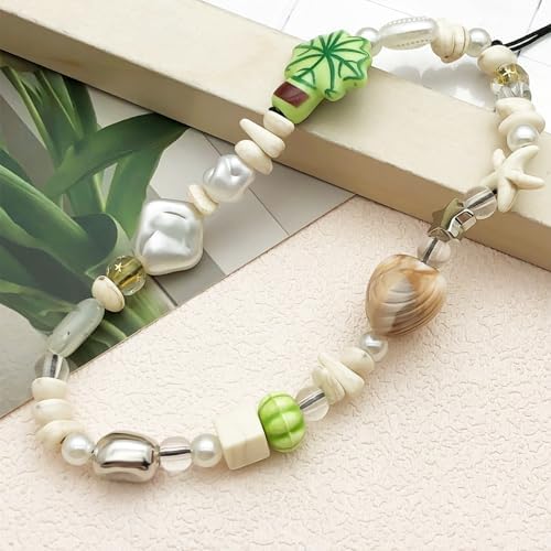 Beaded Camera Wrist Strap Cute Digital Camera Charm Lanyard Phone Chain Keychain Beaded Phone Lanyard Bag Charm - Image 4