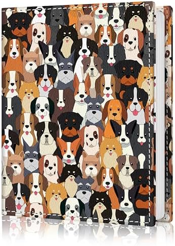 Photo Album 4x6, 56 Pockets Small Picture Book Pet Dog Puppy by Lebrocoli