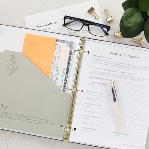 Thoughtful End-of-Life Planner Binder - Organizer for Final Wishes & Estate - Image 2