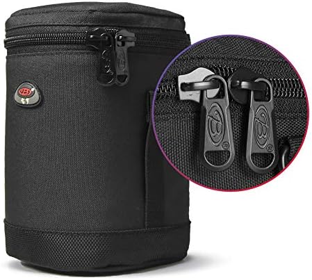 DSLR Camera Lens Case Pouch Bag for Lenses up to 3.74" x 5.98" - Image 4