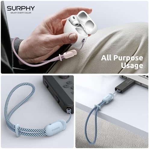 SURPHY 2 Pack Phone Lanyard, Phone Wrist Strap for Case, Camera Wrist Strap - Image 6