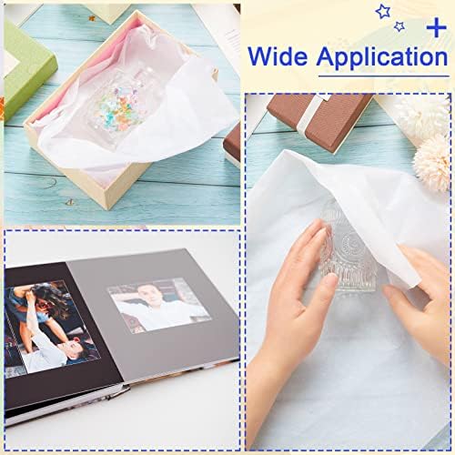 Gersoniel 100 Sheets 24 x 36 Inch Acid Free Archival Tissue Paper White - Image 6