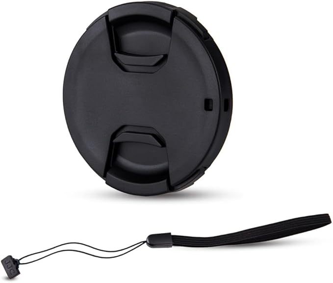 JJC 37mm Front Lens Cap Cover + Anti-Loss Cap Keeper Leash for Camera Lens | for Olympus M.Zuiko ED 14-42mm f3.5-5.6 EZ, Panasonic Lumix G X Vario PZ 14-42mm f3.5-5.6 Lens & More 37mm Thread Lenses by JJC
