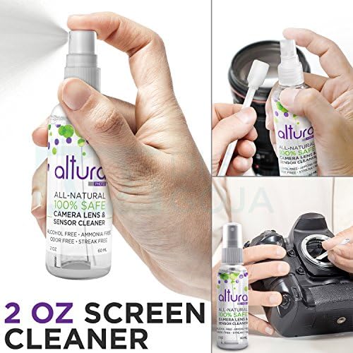 Altura Photo Camera Cleaning Kit, All-Natural Lens Cleaner, DSLR Mirrorless - Image 5