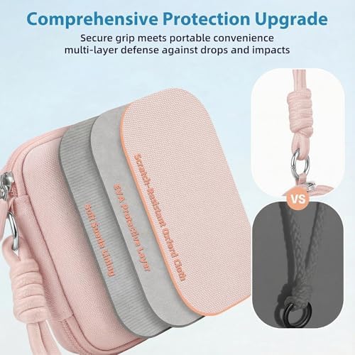 Digital Camera Case for Kodak PIXPRO FZ55/FZ45/CAMKORY, Light Pink - Image 2