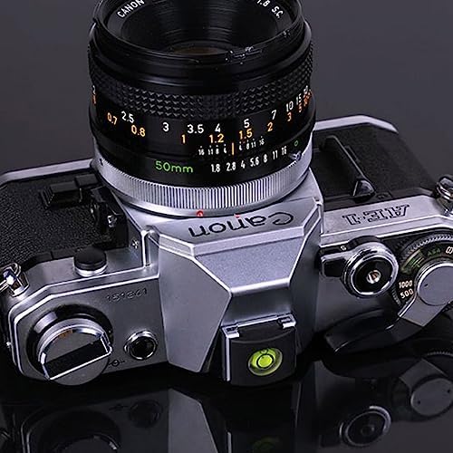 ZOSTLAND Practical SLR Camera Hot Shoe Boot Cover Cap, Bubble Level Shoe Protector,Compatible with Sony Fuji Canon Nikon Pentax Leical. (5pcs Level) - Image 2