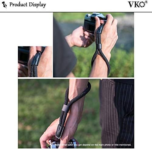 VKO Soft Camera Wrist Strap, Rope Camera Hand Strap - Image 6