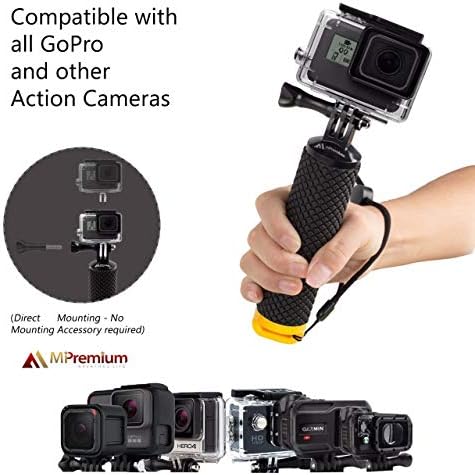 Floating Hand Grip Waterproof Monopod for GoPro Hero 13 12 11 10 9 8 7 6 5 - Image 2