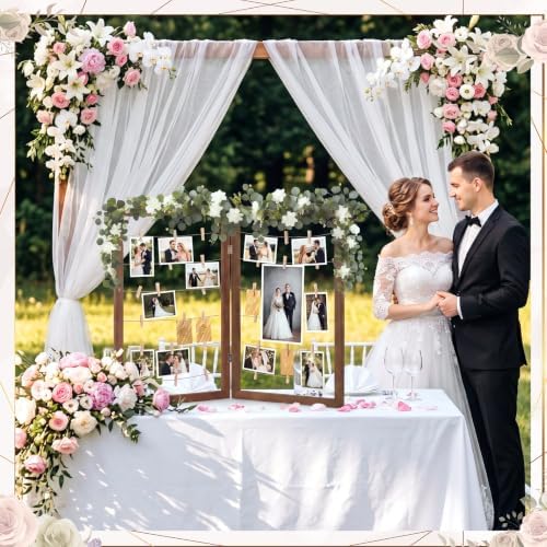 Cinnvoice 2 Panel 39.4“ x 28" Photo Display Board Picture Frame with Clip - Image 5