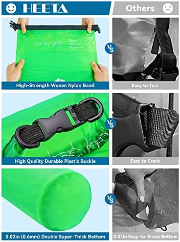 HEETA Dry Bag Waterproof Backpack with Phone Case 5L/10L/20L/30L/40L - Image 4
