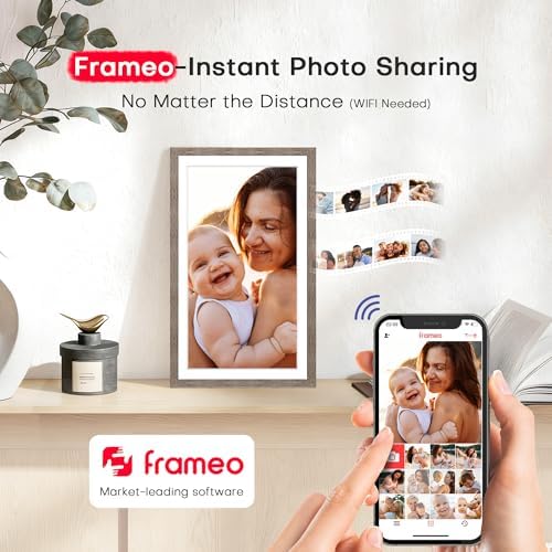 Frameo 15.6" Digital Picture Frame WiFi, Large Display Digital Photo Frame - Image 4