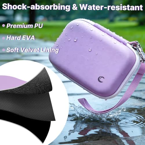 Comecase Digital Camera Case for KODAK PIXPRO FZ55 FZ45 FZ53 FZ43, Purple - Image 5