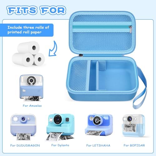 Boobowl Kids Instant Print Camera Case for Dylanto, for Gofunly Cameras - Image 2