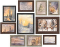 SONGMICS Collage Picture Frames, Set of 10, Glass, Paper by Unknown