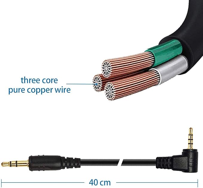 Pixel Shutter Connecting Cable Cord 3.5mm-S2 Camera Connecting Plug Compatible for Sony Cameras (Fit for Pixel Shutter Remote Control TW-283 Series) - Image 2