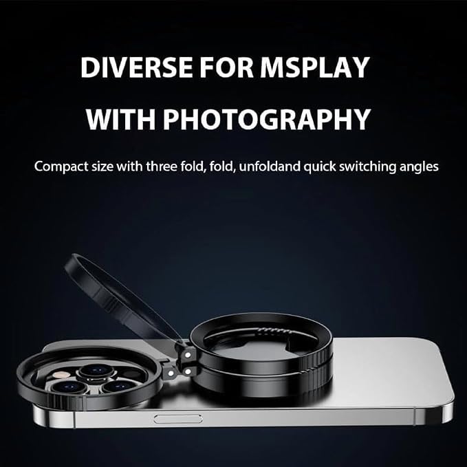 2-in-1 Magnetic CPL & Star Filter Lens, 52mm Phone Camera Lens Filter Kit, Anti-Glare Polarizing Mount Adapter Compatible for iPhone (1PC) - Image 6