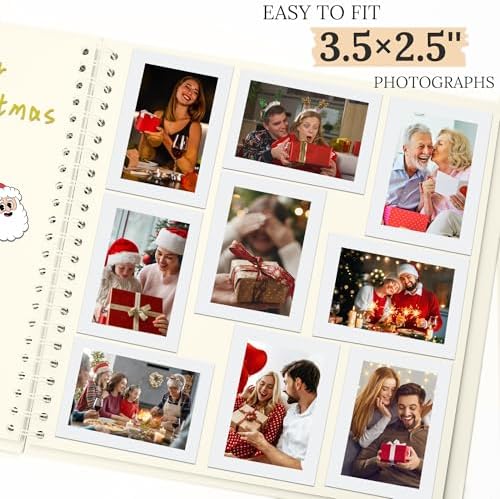 Scrapbook Photo Album 10"x10" 20 Sheets 40 Pages Hardcover Kraft Paper - Image 4