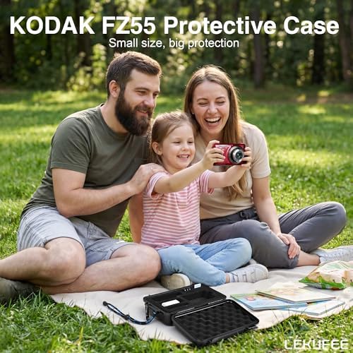 Lekufee Waterproof Hard Case for Kodak PIXPRO FZ55 / FZ45 Camera - Image 7