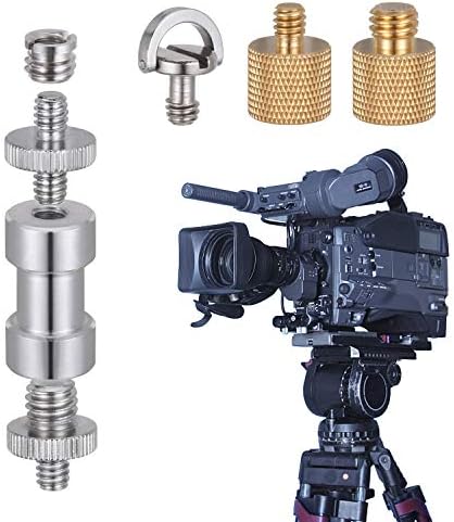 22pcs Camera Screw Adapter, Camera Screw Mount Set 1/4" to 1/4" and 1/4" to 3/8" Tripod Screw Adapter Converter, Metal Camera Mount Adapter for Camera, Monopod, Ball Head, Light Stand - Image 7