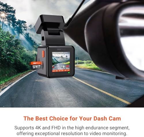 Vantrue 128GB microSDXC UHS-I U3 4K Memory Card with Adapter for Dash Cams - Image 7
