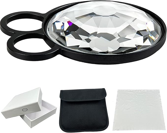 77mm Handheld Kaleidoscope Glass Prism Camera Filter Variable Number of Subjects SLR Photography Accessories by JORIXXY