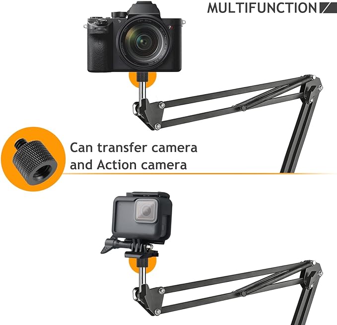 1/4 to 3/8 & 3/8 to 1/4 Camera Tripod Adapter - Male to Female Screw for Camera, Mount, Monitor - Image 5