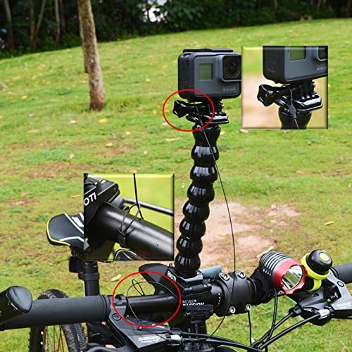 SIOTI Steel Tether Lanyard with 5PCS 12Inch for GoPro Hero 6/5/4/3+/3/2/1/Session,Action Camera and Other Applicable Equipment(12in) - Image 5