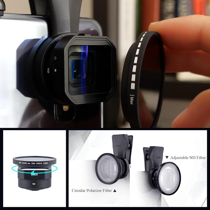 SIRUI VD-01 Anamorphic Lens 1.33x for Smartphones, Cinema Lens - Image 6