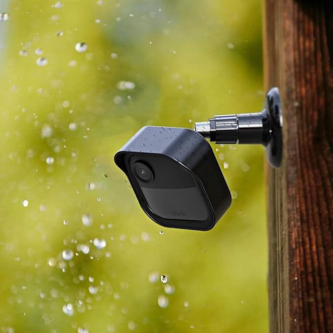 Blink Outdoor Wall Mount for Outdoor 4/2K+ Camera, Blink Sync Module Mount | 1 Pack Weatherproof Protective Cover, 360 Degree Adjustable Mount, Perfect View Angle for Blink Home Security System, Black - Image 3