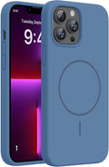 Miracase Magnetic for iPhone 15 Pro Case, Silicone, Soft Microfiber Lining by Miracase