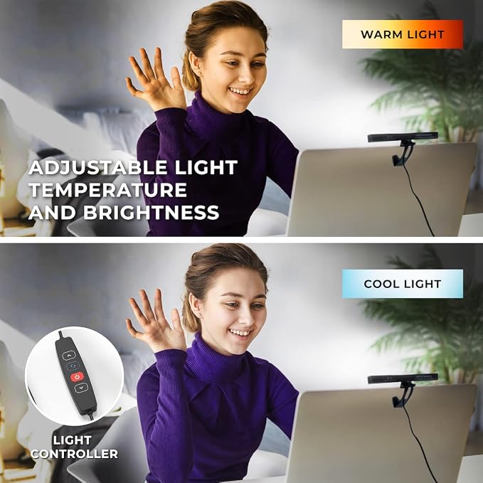 HumanCentric Add-On Video Conference Light - Existing Kit Required | Requires Existing Single or Double Kit, for Double, Triple, or Quadruple Light Setup. For Streaming & Video Conferencing - Image 6