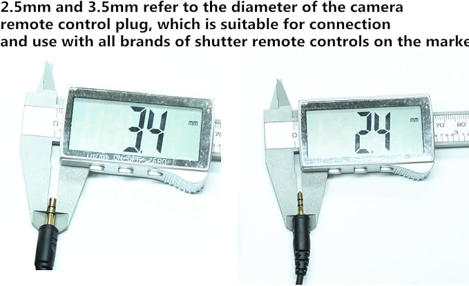 2.5mm-Micro USB Camera Remote Shutter Release Cable Wire for Samsung Accessories Nx1000/Nx2000/Nx300 Used for Connecting Wireless Remote Controls Flash Triggers and Shutter Controllers (SR2NX2) - Image 6