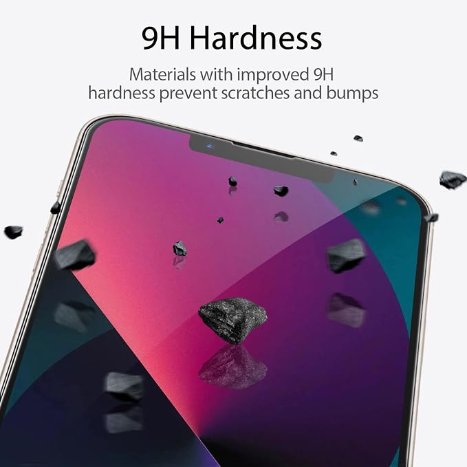 3 Packs Screen Protector for iPhone 16e / iPhone 14 / iPhone 13/13 Pro with Tempered Glass,Touch Sensitive and Case Friendly - Image 7
