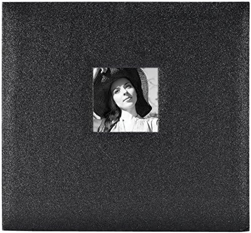 MCS Expandable Glitterscrapbook Album, 12x12, Black Diamond - Image 2