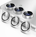 Korecase for Galaxy S25 Plus Camera Lens Protector, 9H Tempered Glass Anti Scratch Camera Screen Protector Film Shcokproof Metal Ring Lens Protector for Galaxy S25+Plus,Clear by Korecase