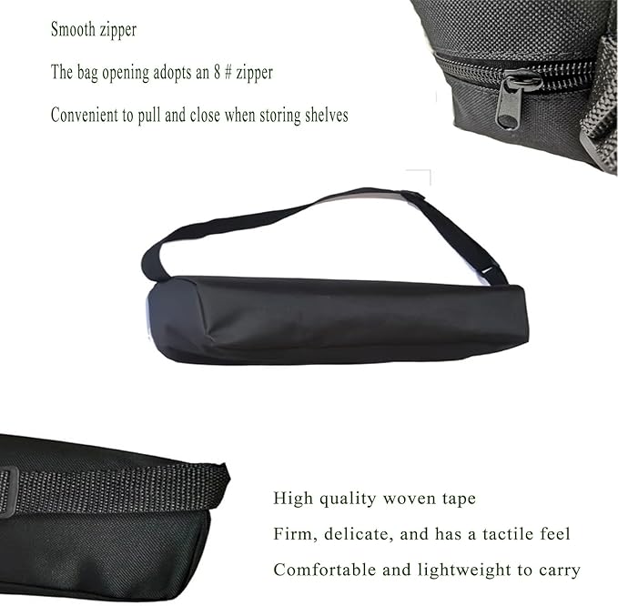 Multi-Function Equipment Organizer Bag, 22"(L) x3.9(H) | Heavy Duty, Waterproof Storage Case, For Music Stands, Tripods, Mic Stands, Camera & Hunting Gear, Travel Tool Kit - Image 4