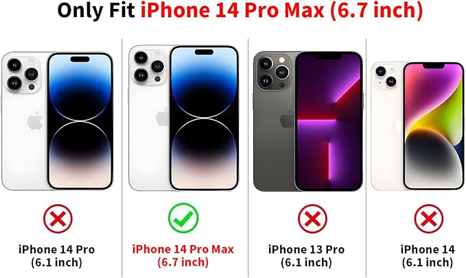 Cute Black Cheetah Print Phone Case for iPhone 14 Pro Max 6.7" | Aesthetic Leopard Pattern Design Cover Full Camera Lens Protective Shockproof Soft Slim TPU Funda for Men Women Girls - Image 2