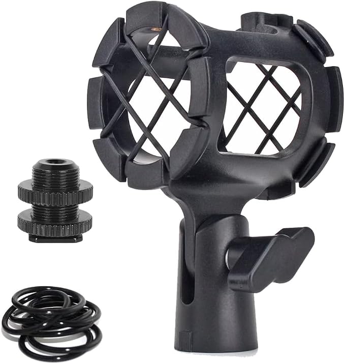 Audio-Technica AT875R Short Shotgun Microphone Bundle with Zoom H1 XLR Handy Recorder + 64GB Memory Card + Shockmount + Fur Windshield + XLR Cable + 4 AA Batteries (8 Items) - Image 8