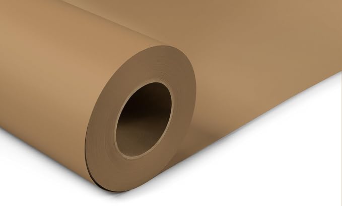 Denny Mfg Seamless Paper Backdrop for Photoshoot, Khaki, 53 in x 36 ft | Backdrop Roll, Matte Finish for Portraits, Product Photos and Video Shoots, Includes Free Roll Gaffer Tape (2 in x 13 ft) - Image 3
