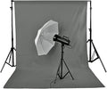 NEEWER 10 x 12FT / 3 x 3.6M PRO Photo Studio premium polyester Collapsible Backdrop Background for Photography, Video and Television (Backdrop Only) - Grey by Neewer