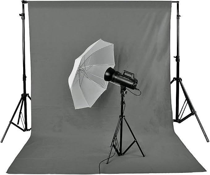 NEEWER 10 x 12FT / 3 x 3.6M PRO Photo Studio premium polyester Collapsible Backdrop Background for Photography, Video and Television (Backdrop Only) - Grey by Neewer