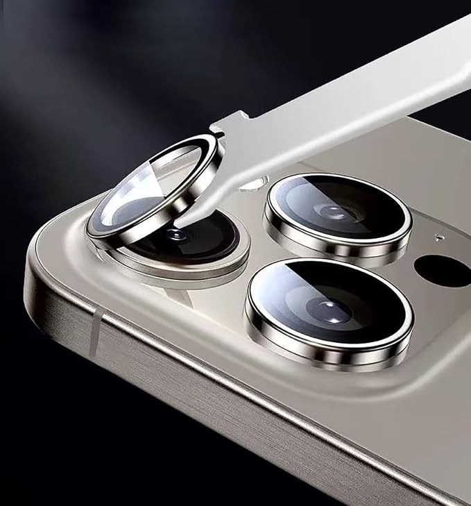 2 Pack Camera Lens Protector Removal Tool for iPhone Glass Lens Alloy Ring Cover Easy Peel Off Remover Cell Phone Kit Accessories - White by Unknown