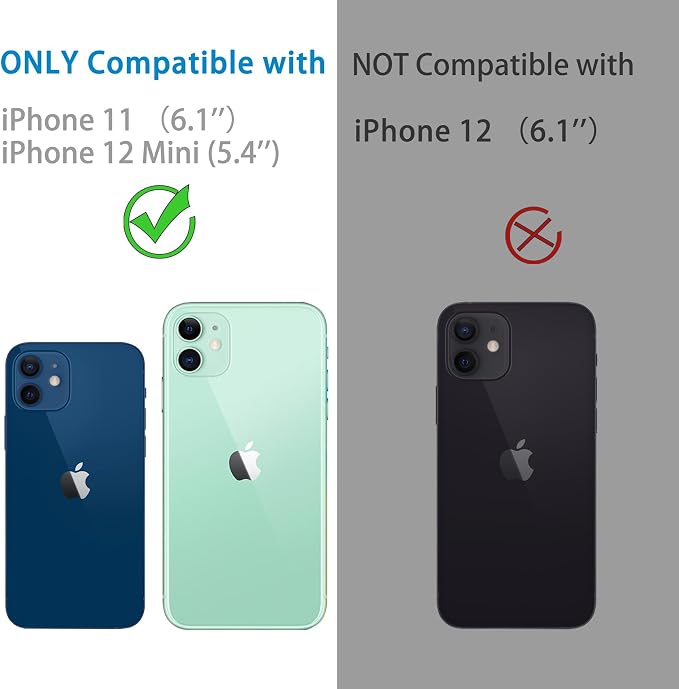 【3 Pack】Dengduoduo Camera Lens Protector for iPhone 11 & iPhone 12 Mini,Glitter Bling Sparkle Ultra HD, Tempered Glass, 13H Hardness, Anti-Scratch, Case Friendly, Easy to Install [No Affect on Night - Image 2