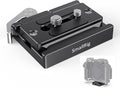 SMALLRIG Universal Quick Release Mount Plate Kit for Arca, Clamp & Plate | Built in Clamp and Plate, with 1/4''-20 & 3/8''-16 Threaded Holes by SmallRig