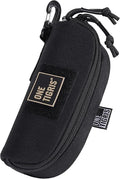 ONETIGRIS Hard Shell Sunglasses Case MOLLE Tactical Eyeglasses Pouch | Fits Most Regular Glasses, 1000D Nylon Glasses Case, Shockproof & Crush-Proof PP Liner, Inner Pocket, Two Way Zipper by OneTigris