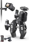 ULANZI R099 Super Clamp Camera Mount - Heavy Duty 3.3lb Load Metal Clamp with 360° Ball Head for Action Cameras (GoPro/Insta360/DJI), DSLR, Bike/Motorcycle Handlebar, Pole/Tube Mount Accessories by Ulanzi