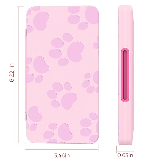 HEIYING Switch Game Case with 48 Precise Slots for Nintendo Switch 2 / OLED | Portable Game Card Holder, Hard ABS Shell with Soft Silicone Lining, Precise Card Slots,Magnetic Closure for Easy Access - Image 5